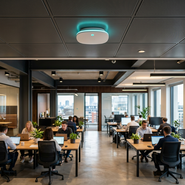 Modern ofis ve tavana entegre Wi-Fi cihazı