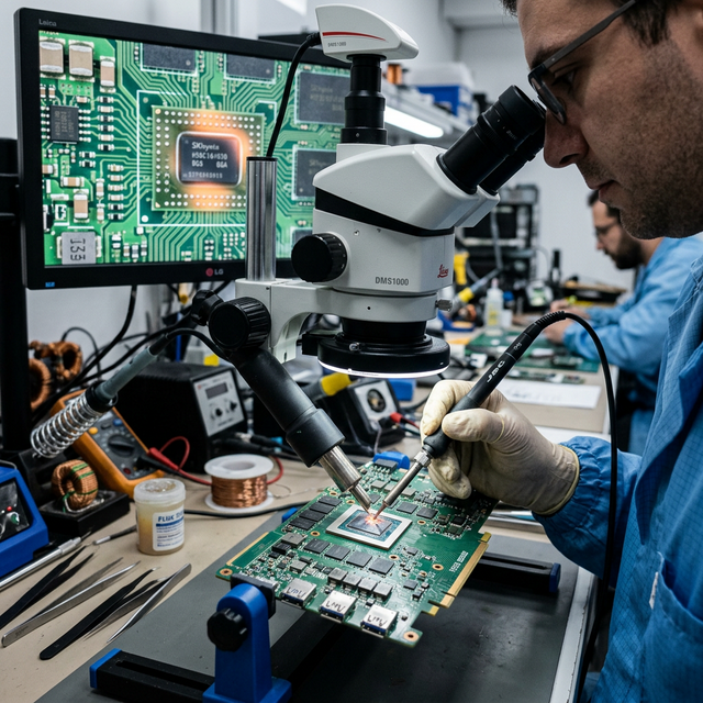 Gaming Laptop GPU ve VRAM Anakart Tamiri