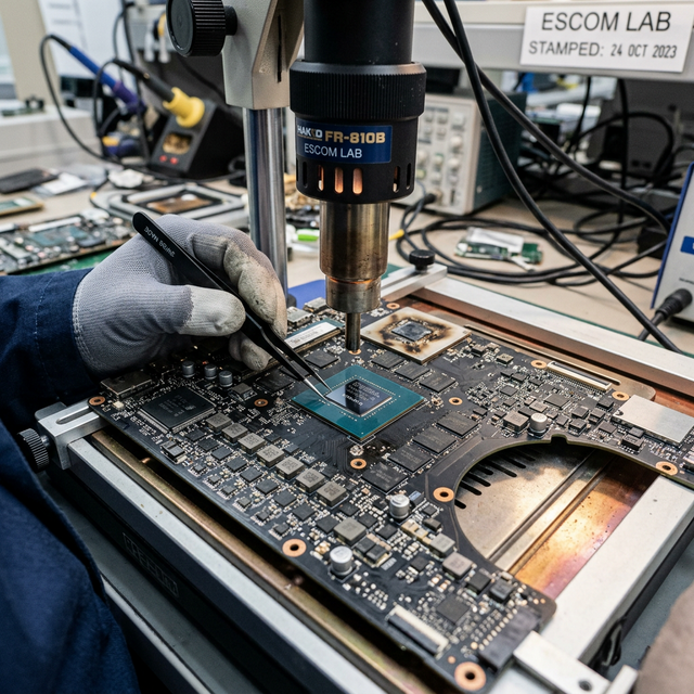 Gaming Laptop Ekran Kartı Tamiri (BGA Reballing)