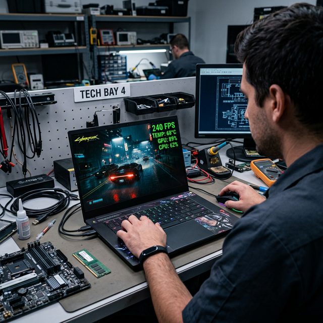 Pendik Gaming Laptop FPS Testi ve Dual Channel RAM Upgrade