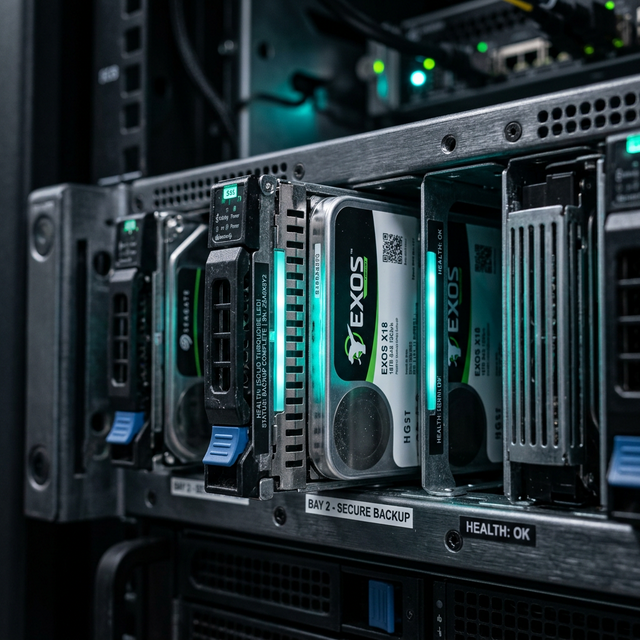 Kurumsal Veri Yedekleme ve Sunucu Diskleri