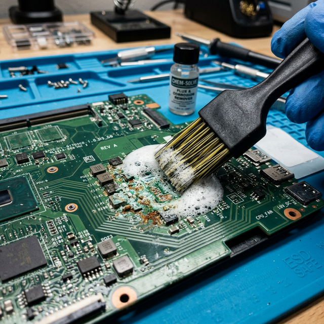 Tuzla Laptop Oksitlenme ve Korozyon Temizliği