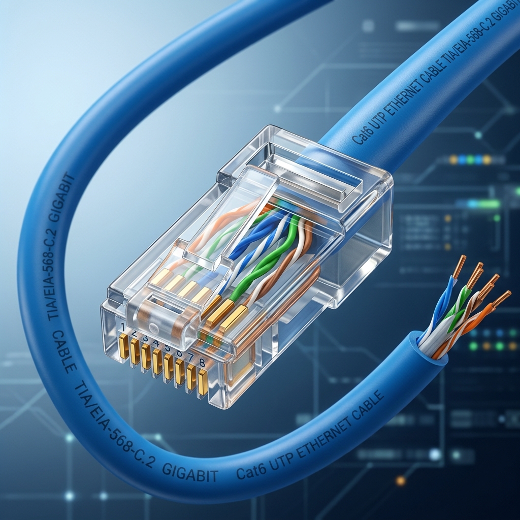 RJ-45 Konnektör Nasıl Çakılır? (Ağ Kablosu Hazırlama Rehberi)